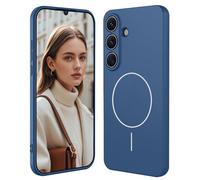 GOGME Liquid Silicone Cover per Samsung Galaxy S26+ Plus 5G Con Custodia Elegante e Shockproof Case, Slim Design, Compatibile Con MagSafe - Blu