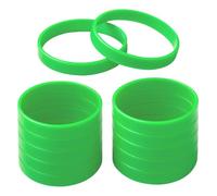 GOGO 12 braccialetti in gomma per adulti, braccialetti in silicone, regalo per il ritorno a scuola, accessori per feste