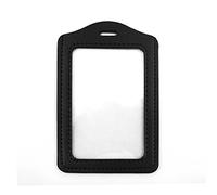 Gogo 20 pezzi Porta Badge con slot, verticale a lati trasparente PU misura standard