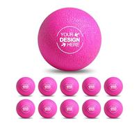 GOGO Confezione da 10 Palline per Massaggio Personalizzate, Sfere per Rilascio Miofasciale con Marchio Personalizzato, Rullo Yoga per Tessuti Profondi e Punti Trigger