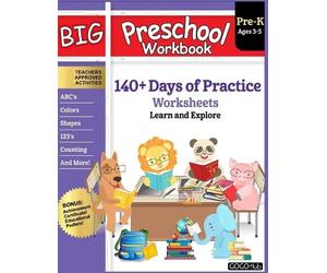 Gogo Hub Big Preschool Workbook (Tascabile)