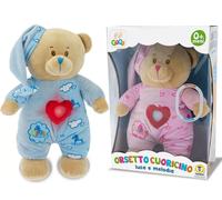 Gogo Orsetto Cuoricino Luce E Melodia Gioco Giocattolo Bambini 1 PZ