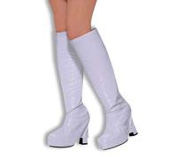 Gogo Stivale Copri Hippie 60s 70s Costume Hippy Accessorio PVC