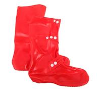 Gogogmee 1 Paio di Ghette da Trekking - Copriscarpe Impermeabili Regolabili Anti-Sabbia per Trekking nel Deserto - Protezioni per Le Gambe da Passeggio all'aperto Rosse per Uomo e Donna, Taglia