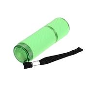 Gogogmee 1 Pc Torcia Per Unghie Mini Per Unghie in Gel Lampada Per Unghie in Gel Mini Lampada Per La Cura Delle Unghie Mini Luci a Led Asciuga Unghie Custodia in Pelle Fluorescente Green