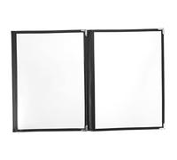 Gogogmee 1 Pezzo Raccoglitore Menu Trasparente PVC Porta Menu per Ristoranti Flessibile e Resistente per e Note Lavoro Pagine