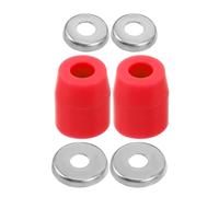 Gogogmee 1 Set di rondelle e boccole per Skateboard in PU - Cuscinetti Antiurto per Longboard - Cuscinetti rialzati Anti-morso per sospensioni di Camion da Skateboard, smorzamento delle Vibrazioni,