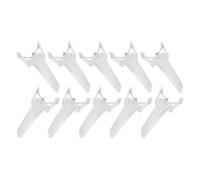 Gogogmee 10 Pezzi Clip Volume Radici Capelli Bianche per Frangia e Alta Corona Strumenti Styling Termoassenti con Design Senza Segni per Volume Naturale