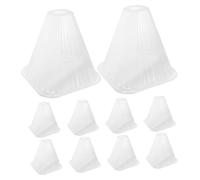 Gogogmee 10 Pezzi Coperture per Piante Campana Riutilizzabili da Protezione Piantine e Semenzali Ombreggianti e Ventilate per Indoor e Outdoor