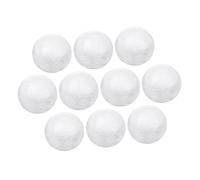 Gogogmee 10 Pezzi Palline Schiuma Natalizie Decorazioni Artigianali Polistirolo Espanso Forma Blu Glitter Fai da Te Palline Rotonde Decorazioni per Il Soggiorno