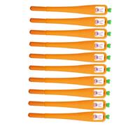 Gogogmee 10 pezzi Penne Cartoon Carota Coniglio Penne Kawaii per Scrittura Scuola Ufficio Fluido Resistente