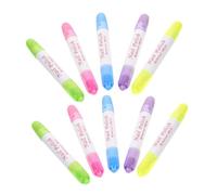 Gogogmee 10 pezzi Penne Correttore Ricaricabili per Pulizia Bordi e Rimozione Smalti Penna Precisione per Correzione Immediata in Centri Estetici e Casa