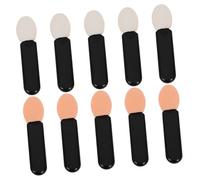 Gogogmee 10 pezzi Pennelli Mini Sfumino Ombretto e Makeup Multifunzionale per Occhi e Labbra Spugna Morbida per Applicazione Precisa Compatto e Portatile per Uso Quotidiano e Eventi