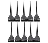 Gogogmee 10 pezzi Pennelli per Capelli Professionali Strumenti Parrucchieri Resistenti per Salone e Domestico Manico Ergonomico per Applicazione Facile di Colore Trattamenti Colore Casuale