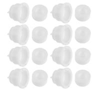 Gogogmee 10 Pezzi Pompa Dispenser Dentifricio in Silicone senza Sprechi, Ugello Valvola di Perdite, Accessorio Ricambio per Spremi Tubetto Bagno Facile da Pulire per Uso Domestico