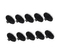 Gogogmee 10 Pezzi Spazzola Massaggiante per Capelluto Ergonomica Esfoliante e Detergente per Forfora Pettine per Doccia Bagnato e Asciutto per Uomo e Donna Cura e Stimolazione dei Follicoli