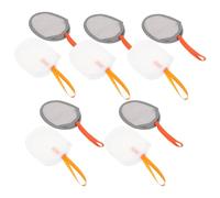 Gogogmee 10 Sacchetti a Rete per Sapone Schiumogeni Doppio Lato Sacchetto Insaponante con Cordino per Doccia e Viso Asciugatura Rapida e Delicati sulla Pelle per Viaggi e Uso Quotidiano