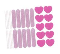 Gogogmee 10 Set Kit Unghie Strumenti Manicure Compatti con Buffer e Strisce Lucidanti per Unghie Resistenti e Facili Usare
