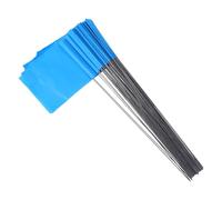 Gogogmee 100 Bandierine di Segnalazione Blu Asta in Filo D’Acciaio per Cantieri Edili e Irrigazione Prato Bandiere da Giardino Resistenti alle Intemperie per Marcatura Confini e Sicurezza