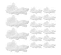 Gogogmee 100 Ciondoli Miniature in Resina a Forma di Angelo Retro Piatto, Ornamenti Natalizi e Decorazioni Artigianali per Creazioni Fai da Te e Gioielli, Accessori per