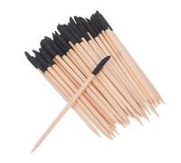 Gogogmee 100 Pezzi set strumenti per manicure bastoncini levigatura manicure Strumenti per unghie per nail art roba salone bastoncino vale a dire legno