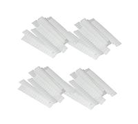 Gogogmee 100pezzi Coperture Protettive in Plastica Pe Retine Per Trucco Bianco Maniche Coperture in Rete Per Protezioni Trucco