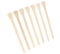 Gogogmee 100pezzi Spatole Monouso Legno Estremità Arrotondate Spatole per Cera Depilatoria Legno Cera per Ceratura