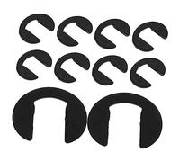 Gogogmee 10pezzi Nasi Antiscivolo Per Occhiali Silicone Morbido Compatibili Tutti Tipi Montature Colore Facile Installazione e Durabilità