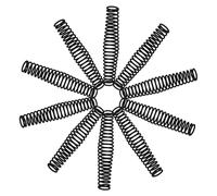 Gogogmee 10pezzi Ricambio per Forbici da Potatura Resistenti per Accessori Giardino Ricambio Affidabile per Forbici da Giardinaggio