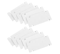 Gogogmee 10pezzi Supporto per Campanello Senza Foratura da Design Antipioggia Nastro Adesivo Staccabile e Ricopribile Compatibile con Campanello Batteria per Appartamento e Casa