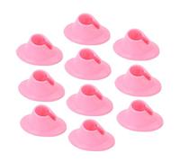 Gogogmee 10pezzi Supporto per Flacone di Smalto in Silicone Anti-rovesciamento Organizer Morbido per Unghie Supporto Flessibile per Flacone di Olio per Unghie Espositore per Smalto