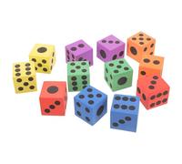 Gogogmee 12 Dadi da Gioco in Schiuma EVA per Dadi Grandi 37 CM Set da 12 Pezzi Colorati Casuali per Giochi Educativi Scuola Viaggio e Attività All’Aperto Colore Colore Casuale
