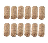 Gogogmee 12 Mini Paglia Miniatura Paglia Autunnale Piccola Decorazione Impilabile per Casa delle Bambole Fattoria Halloween Craft