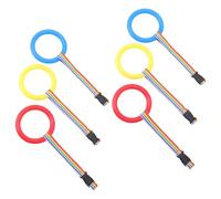 Gogogmee 12 Pezzi Corda da Passeggio per Maniglie Rotonde Ergonomiche Guinzaglio Anti-smarrimento Staccabile per Asilo e Scuola Materna Corda di Sicurezza per Gruppi e Uscite Esterne