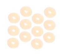 Gogogmee 12 pezzi Creatore Chignon Ciambella per Capelli Bambine Modellatore Morbido e Resistente per Acconciature Facili e Veloci Adatto Capelli Corti e Sottili Colore Beige