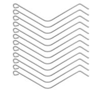 Gogogmee 12 pezzi di clip di collegamento per apicoltura - Supporto per telaio per arnia resistente - Chiusure a molla in acciaio inossidabile per riparazioni di arnie esterne