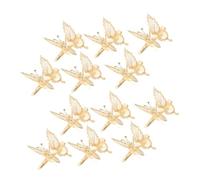 Gogogmee 12 Pezzi Fermagli per Traforata Mollette Eleganti per Ragazze e Donne Accessori Delicati per Feste e Cosplay