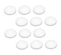 Gogogmee 12 pezzi Fermaporta Maniglia Autoadesivo in Silicone Trasparente Ømm Paracolpi Morbido e Resistente per Porte di Casa Bagno e Cucina Protezione Pareti da Urti Maniglie