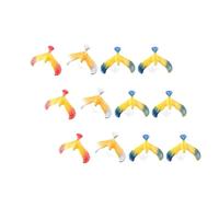 Gogogmee 12 pezzi Giocattoli Uccelli Bilanciati in Plastica per Gioco Educativo sulla Gravità e Principi di Fisica Giocattolo di Stabilità per Dita e Oggetti Vari Colore Colore Casuale