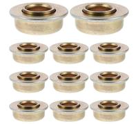 Gogogmee 12 Pezzi Kit da Cuscinetti Forcella e Asse Ruota Anteriore per Sedia Rotelle Cuscinetti Piastra Rotante in Resistenti per Scooter e Deambulatori Accessori per Sostituzione Ruote