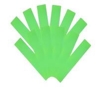 Gogogmee 12 Pezzi Kit da Marcatori Confine Campo Rettangolari Verdi Tappetini Piatti Antiscivolo per Segnalare Confini su Campi Tennis Basket Volley e Badminton Posizionamento Preciso e