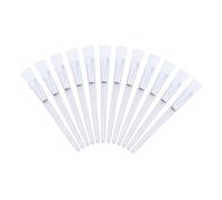 Gogogmee 12 pezzi Pennelli Viso Trasparenti con Manico Cristallo per Applicazione Maschere Sieri e Peeling Professionale per Trattamenti Viso e Cura Della