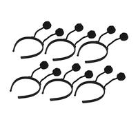 Gogogmee 12 Pz Fascia Per La Palla Di Pelo Costume Da Calabrone Copricapo Da Festa Fascia Per Archetto Antenna Coccinella Truccare La Fascia Peluche Falena Black Tessuto Non Tessuto