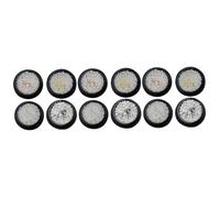 Gogogmee 12 Pz Perline Per Unghie Perle Di Perle Artificiali Forniture Di Perle False Perle Per Unghie Fai Da Te Palline Rotonde Di Perle Bianche Perle Bianche Fai Da Te