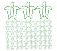 Gogogmee 120 Pezzi Graffette in Metallo Clip per Organizzazione Documenti Robuste Segnalibri per Ufficio Scuola e Domestico