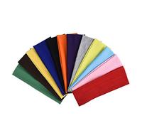 Gogogmee 12pezzi Fasce Elastiche in Cotone Per Yoga e Unisex Adatte Adolescenti Ragazze Donne e Uomini Regolabili e Confortevoli Per Varie Attività