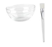 Gogogmee 12pezzi Maschere Facciali Ciotola Trasparente e Per Maschera Strumenti Diy Per Della Facile e Portatile Adatto Per Uso