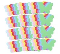 Gogogmee 140 Pezzi Carta Colorata per Decorazioni Diy Sagome Fustellate per Carta Artigianale per Scuola e Asilo Decorazioni Classroom e Feste