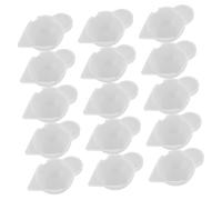 Gogogmee 15 Pezzi Silicone Cup Mold per Resin Epoxy e Uv Glue Contenitori Miscelatori Resistenti al Calore per DIY Craft e Colorazione Resina
