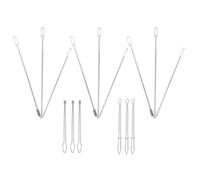 Gogogmee 15 Pezzi Strumenti per Infilare Cordoncini Ago per Cucitura e Filo Elastico Kit Te per Felpe Pantaloni e Maglieria Strumento Portatile per Cucito